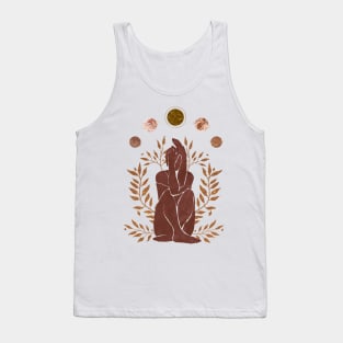 Astro Celestial Feminine Stylish Prints Tank Top